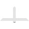 Ekena Millwork Eugene Architectural Grade PVC Gable Bracket, 48"W x 24"H x 2"D x 4"F, 12/12 Pitch GBP048X24X0204EUG00 - alternate 3